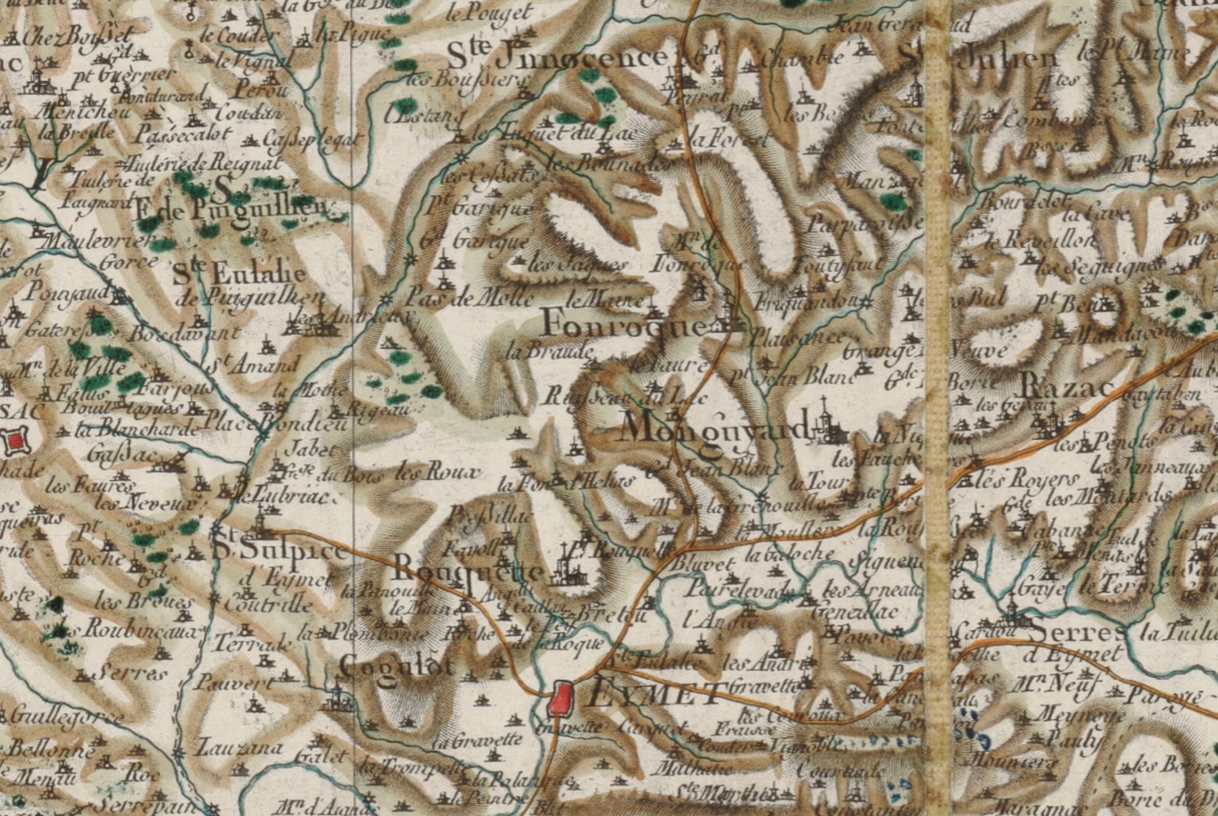 Carte : César François Cassini de Thury